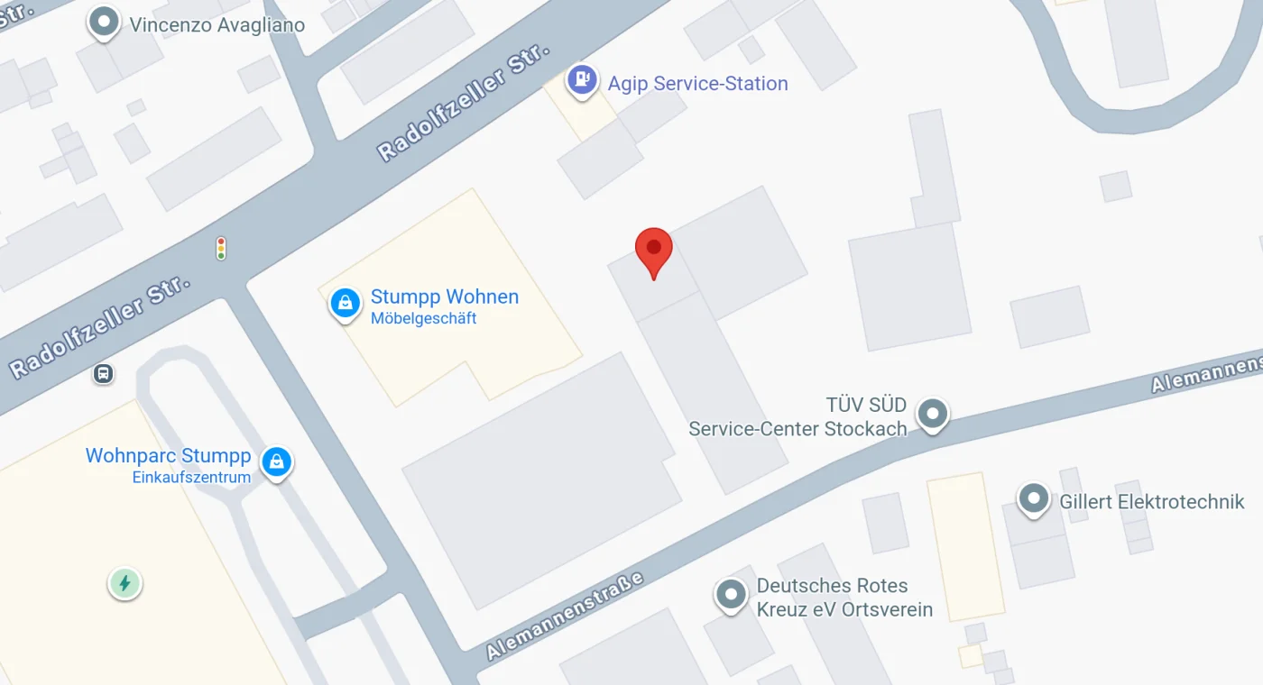 Standort Alemannenstraße 3, 78333 Stockach auf der Karte